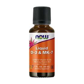 Now Foods Flytande D3 & K2 30ml