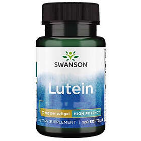 Swanson Lutein 20 mg 120 mjuka Capsules
