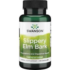 Swanson Glidekstrakt av almabark 400 mg 60 Capsules