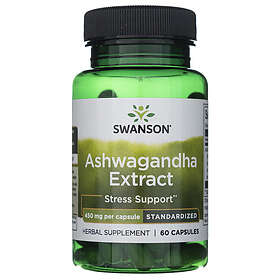 Swanson Ashwagandhaextrakt 450 mg 60 kapslar