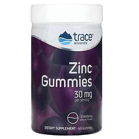 Trace Minerals Zink Gummies 30 mg 60 gummies