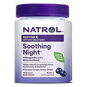 Natrol Beroligande Natt 50 gummibitar