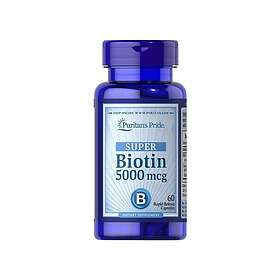 Puritan's Pride Biotin 5000 mcg 60 kapslar