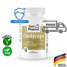 Zein Pharma Cordyceps CS-4 500 mg 120 kapslar