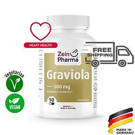 Zein Pharma Graviola 500 mg 90 kapslar