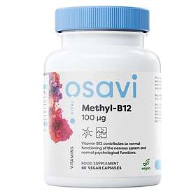 Osavi Metylfolat & Metyl-B12 60 veganska Capsules
