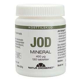 Natur-Drogeriet Jod 400 µg 120 tabletter