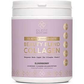 Plent Beauty Care Blend Collagen Elderberry 40 portioner