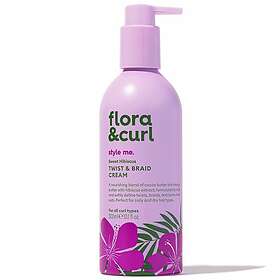 Flora & Curl Sweet Hibiscus Twist & Braid Cream 300ml