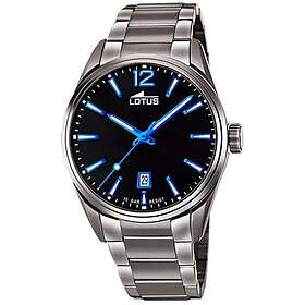 Lotus 18684/6 Minimalist Svart/Stål Ø42 mm