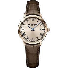 Raymond Weil 5985-PC5-00859 Toccata Roséguldstonad/Läder Ø29 mm