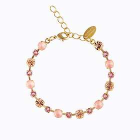 Caroline Svedbom Calanthe Armband/ Flamingo Combo (Guld)