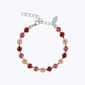 Caroline Svedbom Nicola Armband Scarlet Combo (Rhodium)