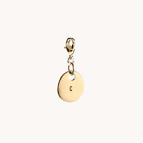 Emma Israelsson Letter Coin Charm Guld Charm008 W