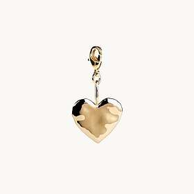 Emma Israelsson Organic Heart Charm Guld Charm010