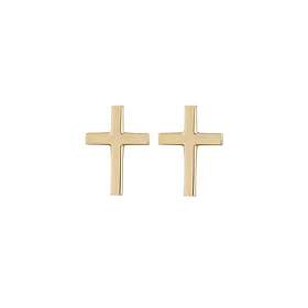 Edblad Spirit Cross Örhängen Guld 120297