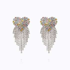 Caroline Svedbom Mini Cordelia Örhängen Pastel Combo (Rhodium)