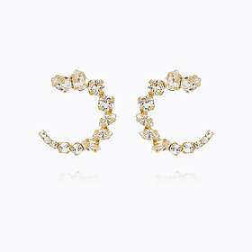 Caroline Svedbom Mini Angie Örhängen Crystal (Guld)