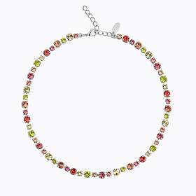 Caroline Svedbom Calanthe Halsband/ Tropicana Combo (Rhodium)