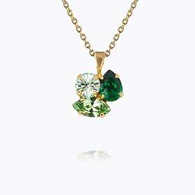 Caroline Svedbom Ana Halsband Majestic Green Combo (Guld)