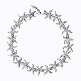 Caroline Svedbom Sea Star Statement Halsband (Rhodium)
