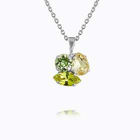 Caroline Svedbom Ana Halsband Lime Combo (Rhodium)