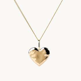 Emma Israelsson Organic Heart Halsband Guld Neck161 40cm