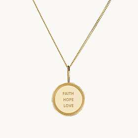 Emma Israelsson FHL Coin Halsband Guld Neck158 76 cm