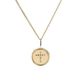 Emma Israelsson Cross Coin Halsband Guld Neck144 76 cm