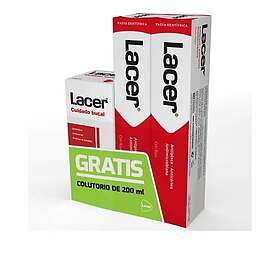 Lacer Tandkräm Complete Action 2 x 125ml 3 Delar