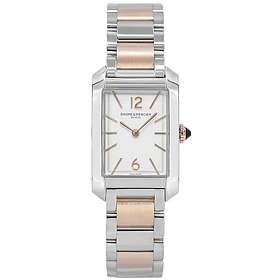 Baume & Mercier Hampton M0A10751 Vit/Roséguldstonat stål