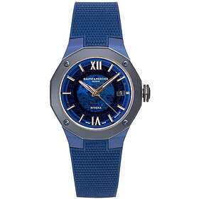 Baume & Mercier Riviera M0A10769 Blå/Gummi Ø42 mm