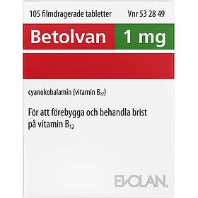 Evolan Betolvan filmdragerad Tablets 1 mg 105 st