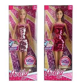 Anlily Docka Med Paljettkjol