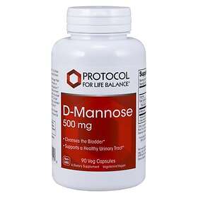 Protocol For Life D-Mannose Urinary 500 mg 90 kapslar