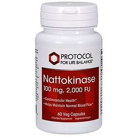 Protocol For Life Nattokinase 100mg/2000FU 60 kapslar