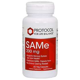 Protocol For Life SAMe 200mg 60 kapslar