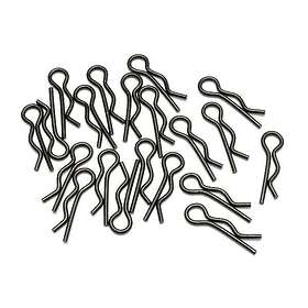 HPI Racing Body Clip (8Mm/Black/20Pcs)