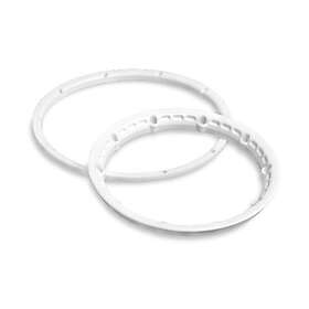 HPI Racing Heavy Duty Wheel Bead Lock Rings White/For 2 Whl