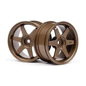 HPI Racing Te37 Wheel 26Mm Bronze (3Mm Offset)