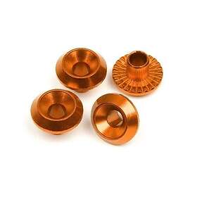 HPI Racing Wheel Washer (Orange/4Pcs)