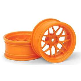 HPI Racing Orange TECH 7 WHEEL (9MM/2PCS)