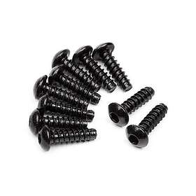 HPI Racing Head Tp. Button Screw M3X10Mm (Hex Socket/10Pcs)