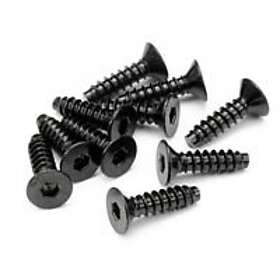 HPI Racing Head Tp Flat Screw M4X15Mm (Hex Socket/10Pcs)