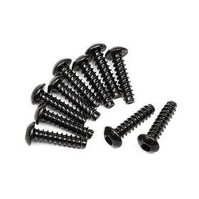 HPI Racing Head Tp. Button Screw M3X12Mm (Hex Socket/10Pcs)