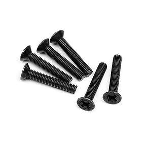 HPI Racing Head Flat Screw M3X18Mm (6Pcs)