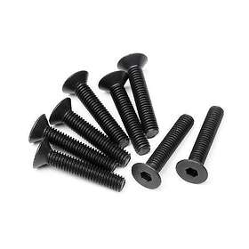 HPI Racing Head Flat Screw M3X16Mm (Hex Socket/8Pcs)