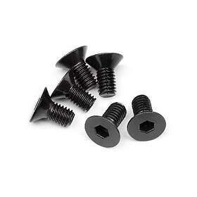 HPI Racing Head Flat Screw M6X12Mm (Hex Socket/6Pcs)