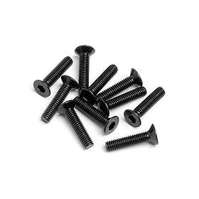 HPI Racing Head Flat Screw M2.5X12Mm (Hexsocket/10Pcs)