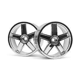 HPI Racing Chrome Lp29 Wheel Mf Type (3Mm Offset/2Pcs)